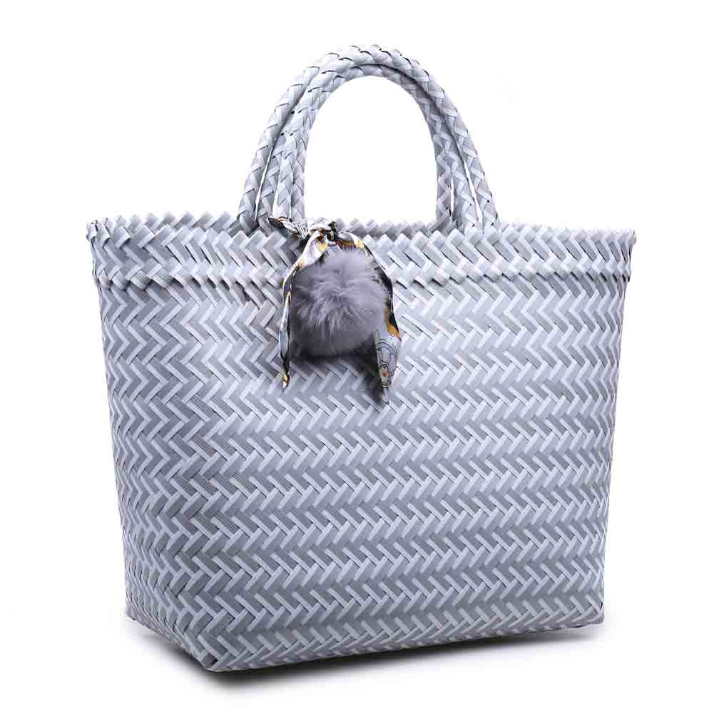 Product Image of Urban Expressions Mojito Tote NA-840611145376 View 2 | Grey