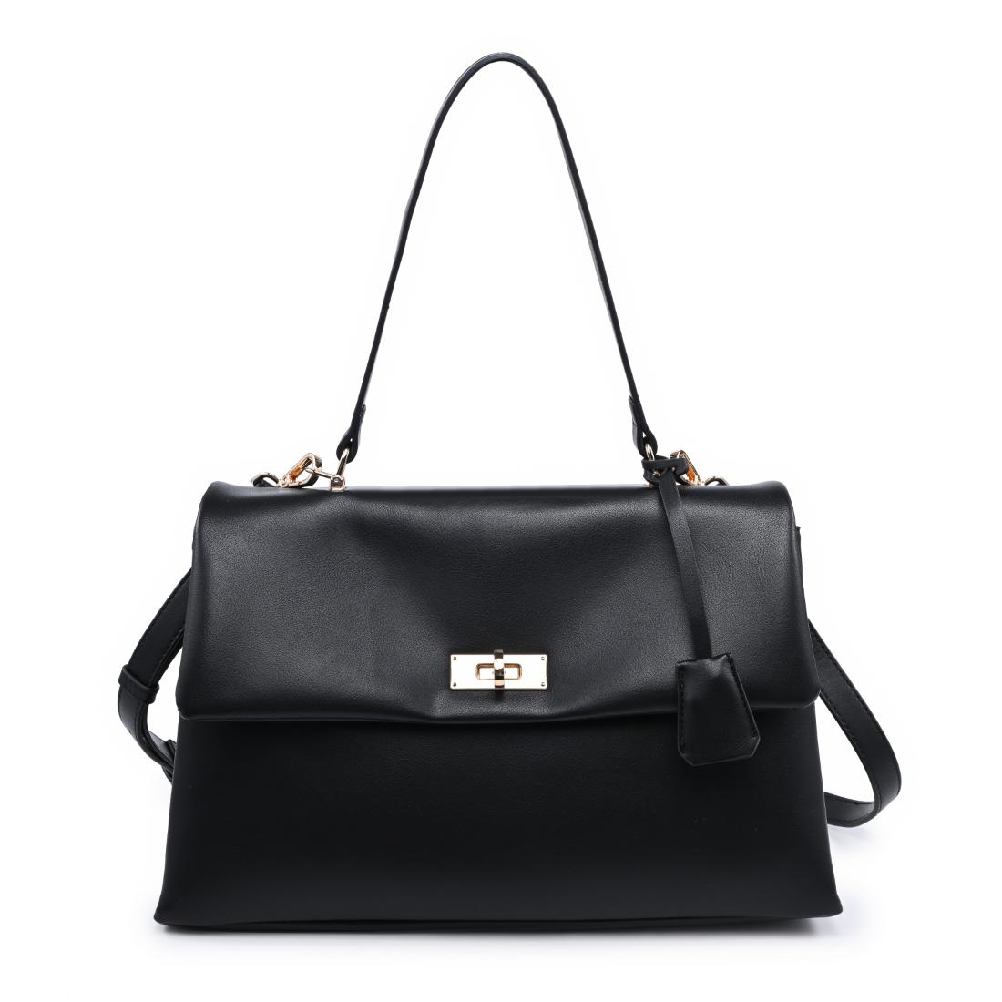 Urban Expressions Arrow Satchel 840504212925 View 5 | Black