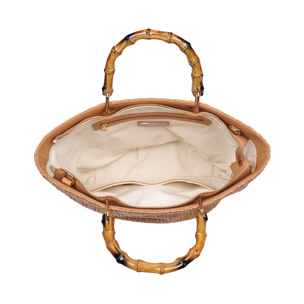 Product Image of Urban Expressions Cozumel Satchel NA-840611159328 View 4 | Tan