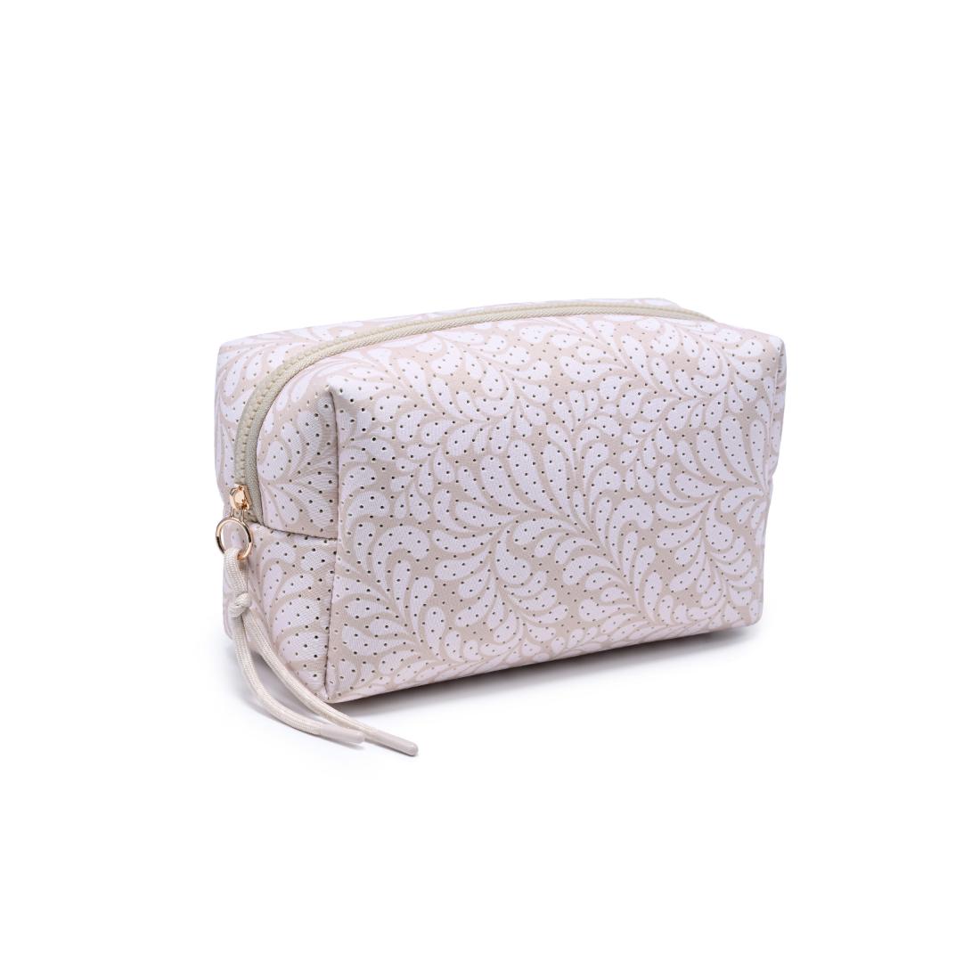 Urban Essentials Airy Edit Cosmetic & Travel Organizer Pouch 840504207716 View 6 | Natural