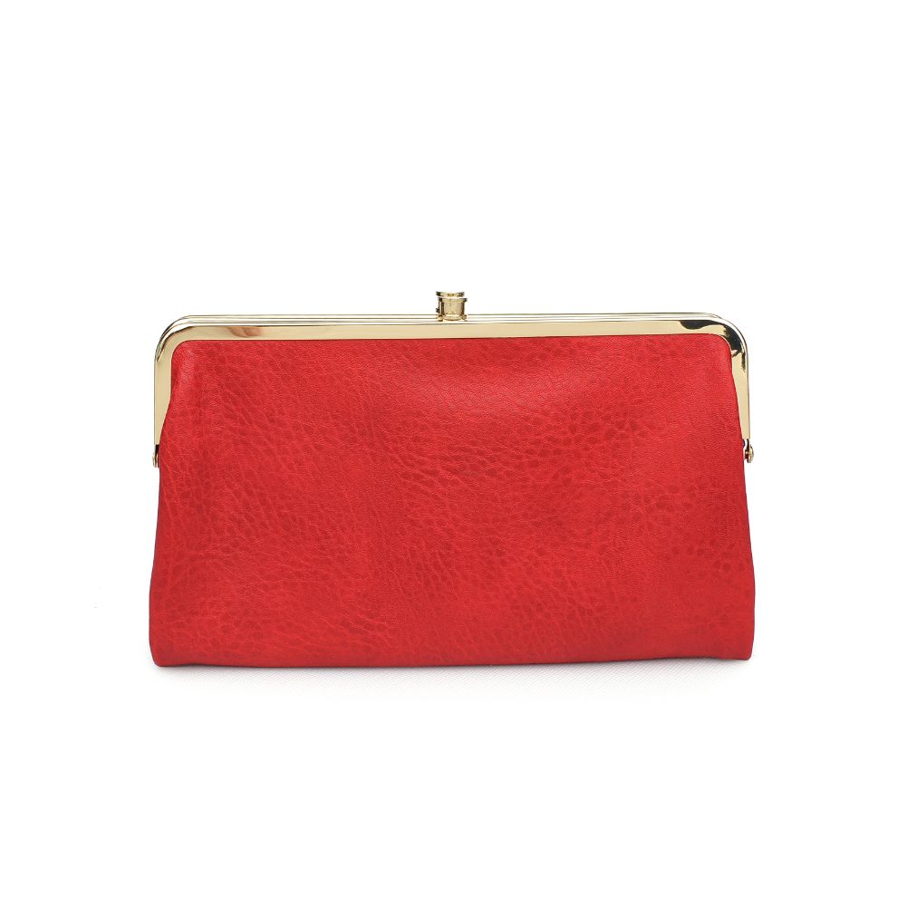 Woman wearing Scarlet Urban Expressions Sandra Wallet NA-840611151612 View 5 | Scarlet