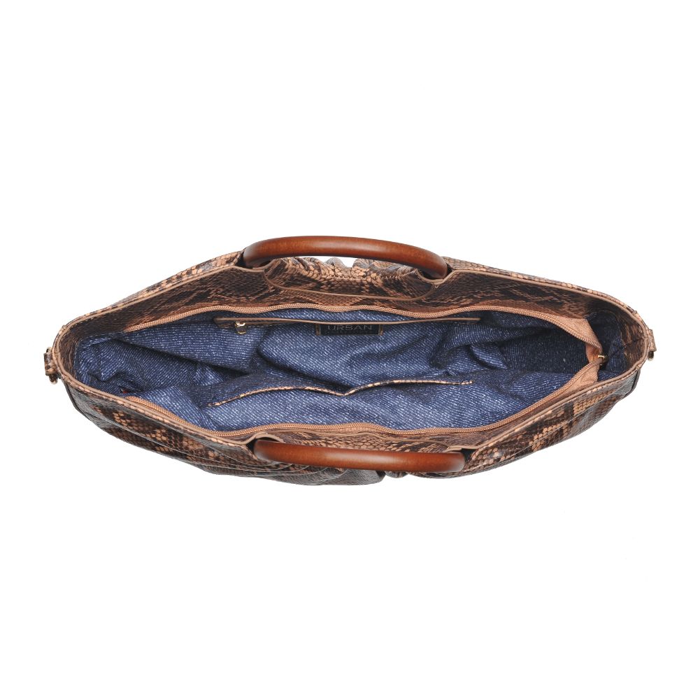 Product Image of Urban Expressions Moon Satchel 840611172686 View 4 | Tan