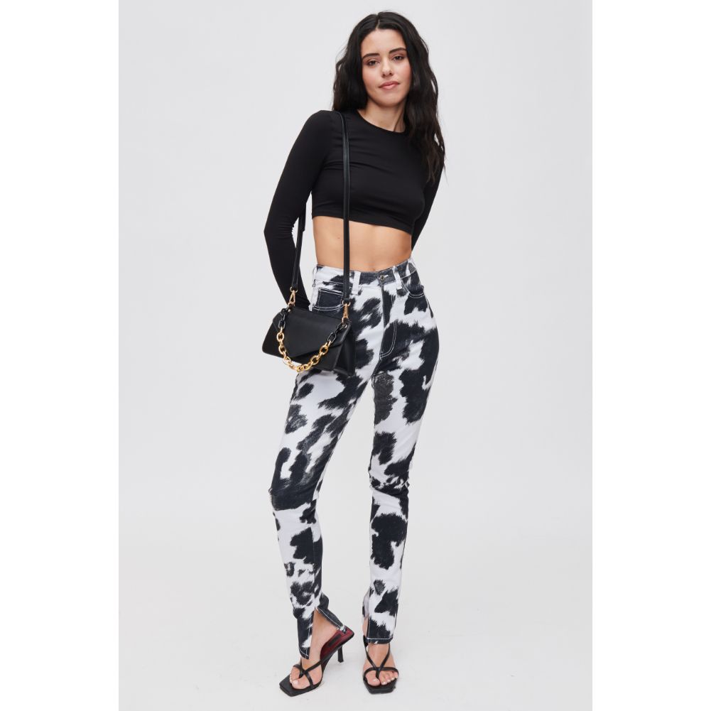 Woman wearing Black Urban Expressions Lisette Crossbody 840611118240 View 2 | Black