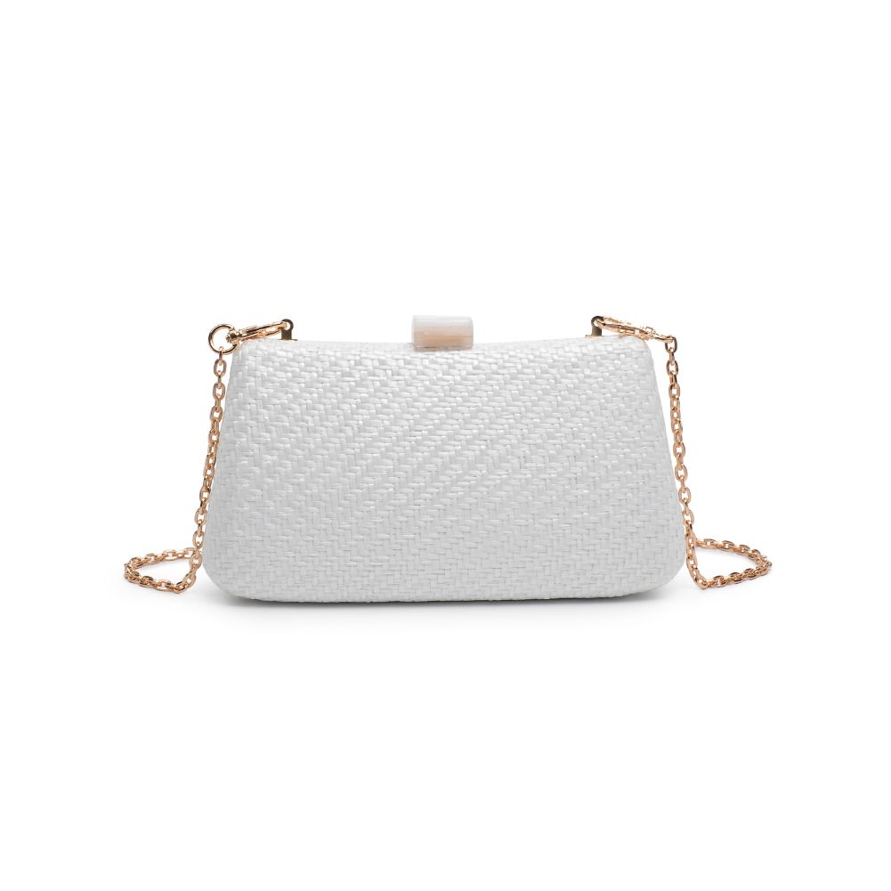 Product Image of Urban Expressions Winona Minaudiere 818209019071 View 5 | White