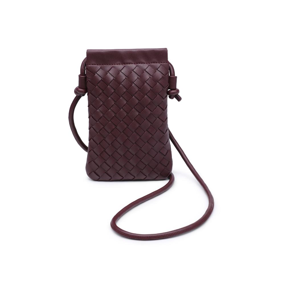 Product Image of Urban Expressions Jackie Crossbody 840611141972 View 5 | Burgundy
