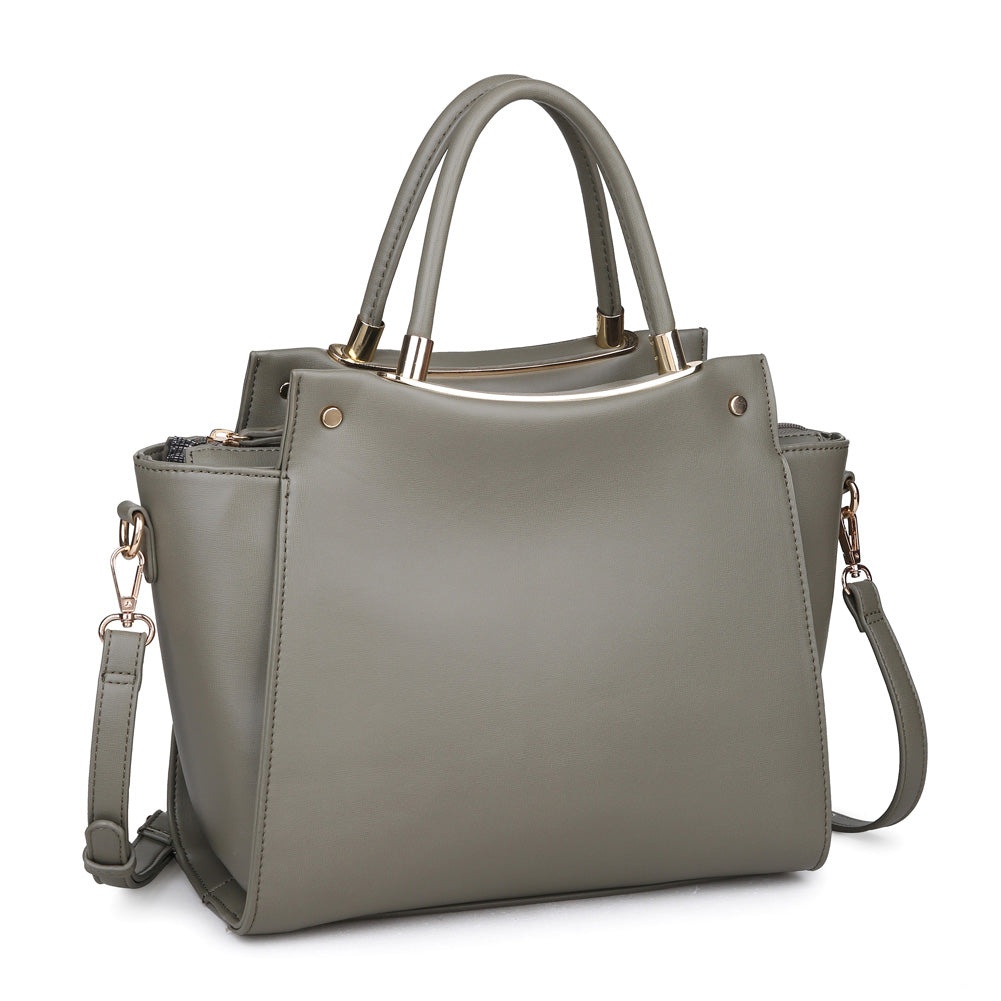 Product Image of Urban Expressions Greyson Satchel NA-840611149725 View 2 | Olive