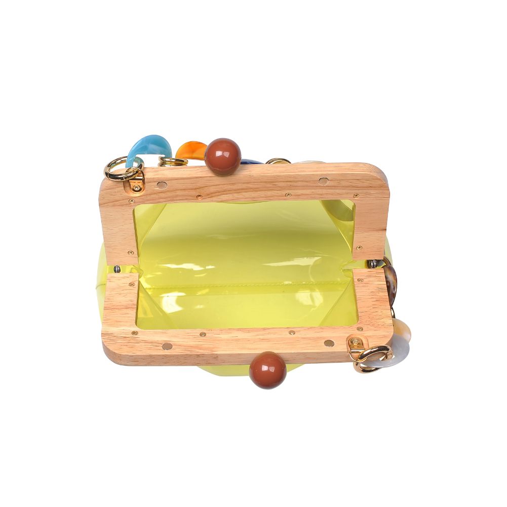 Product Image of Urban Expressions Kerry Clutch 840611170453 View 4 | Canary