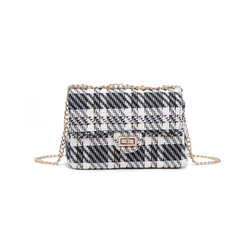 Woman wearing Black Urban Expressions Camille Shoulder Bag 840611102119 View 5 | Black
