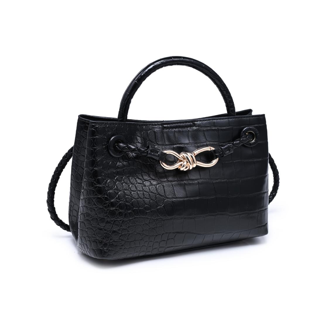 Urban Expressions Ryann - Croc Satchel 840504214554 View 2 | Black