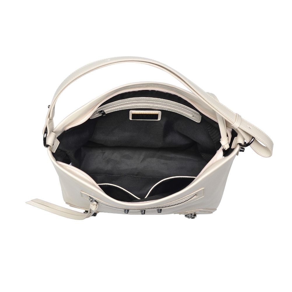 Woman wearing Ivory Urban Expressions Yolonda Hobo 840611105653 View 9 | Ivory