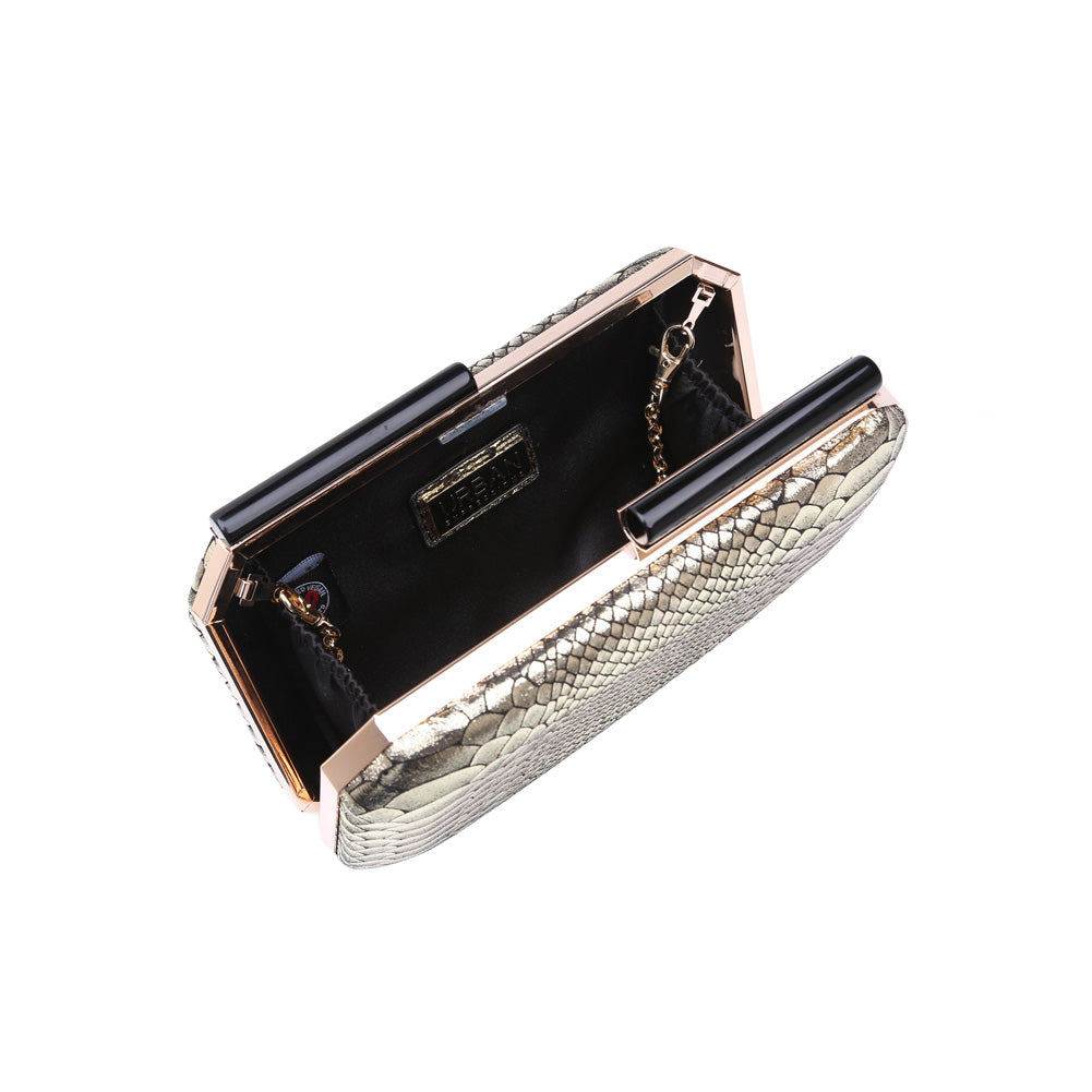 Product Image of Urban Expressions Meghan Clutch NA-840611157157 View 4 | Gold