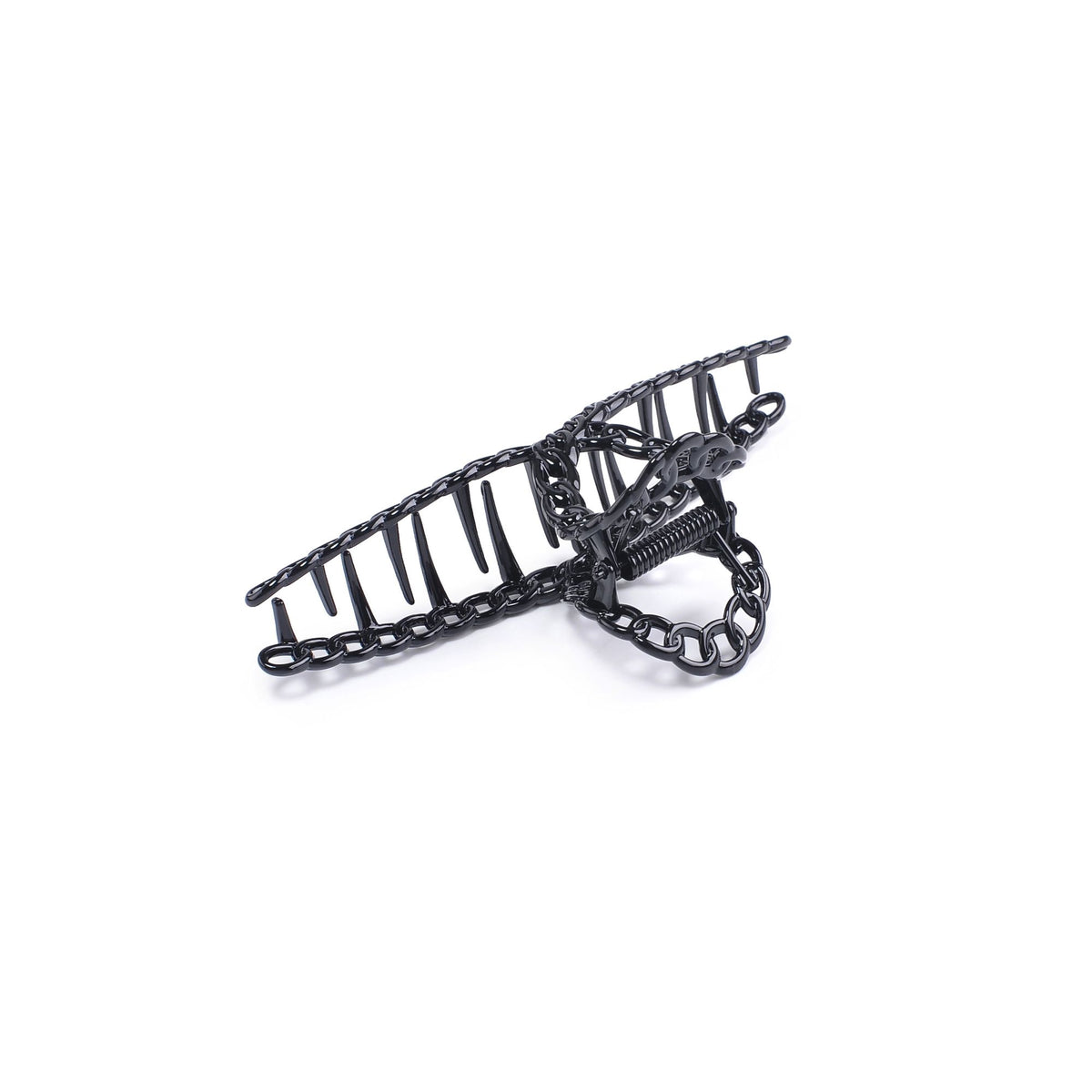 Urban Expressions Chain Detail Hair Claw Hair Claw 818209013727 View 3 | Black
