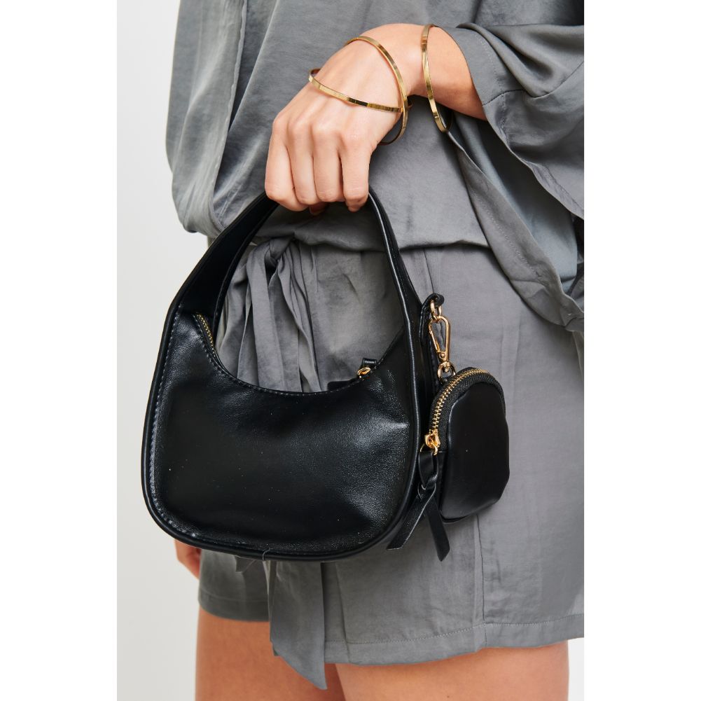 Woman wearing Black Urban Expressions Ruby Crossbody 840611181657 View 2 | Black