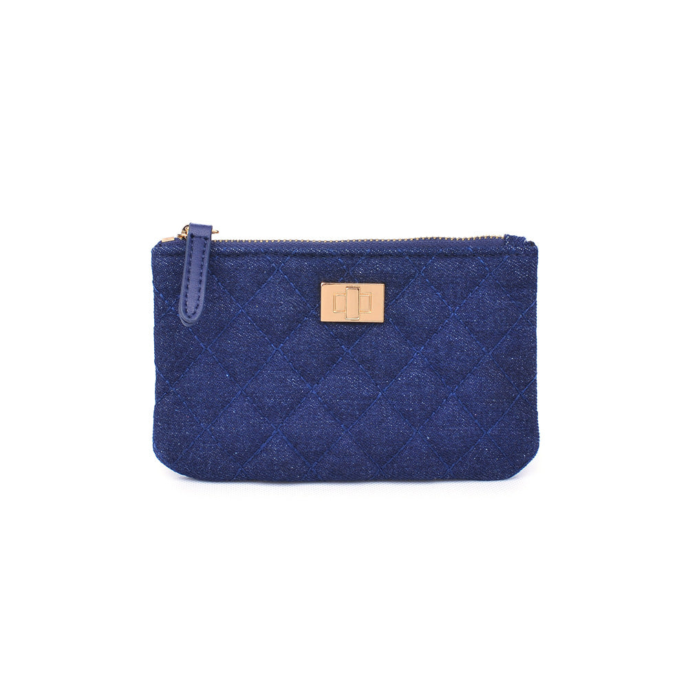Product Image of Urban Expressions Nannette Coin Purse NA-840611139696 View 1 | Indigo
