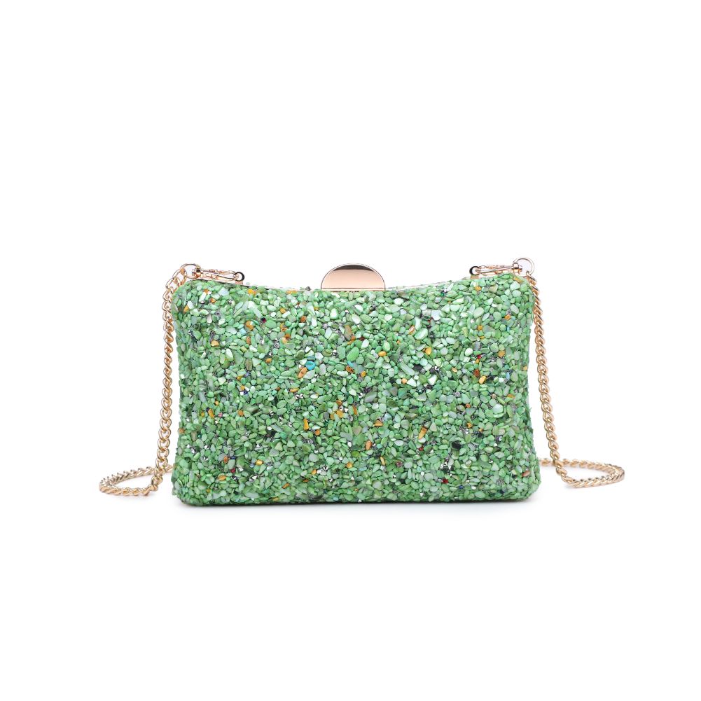 Product Image of Urban Expressions Shelley Evening Bag 840611118233 View 5 | Green