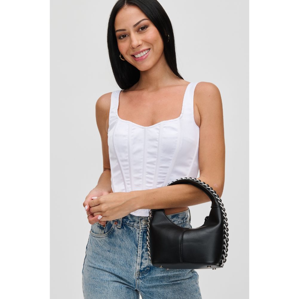 Woman wearing Black Urban Expressions Lita Crossbody 840611113955 View 1 | Black