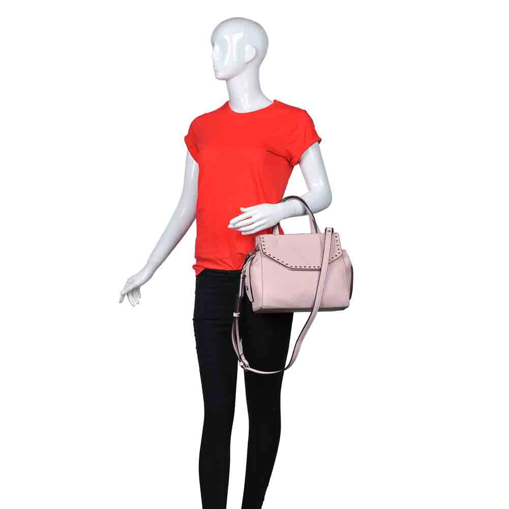 Product Image of Urban Expressions Edison Satchel NA-840611147486 View 5 | French Rose