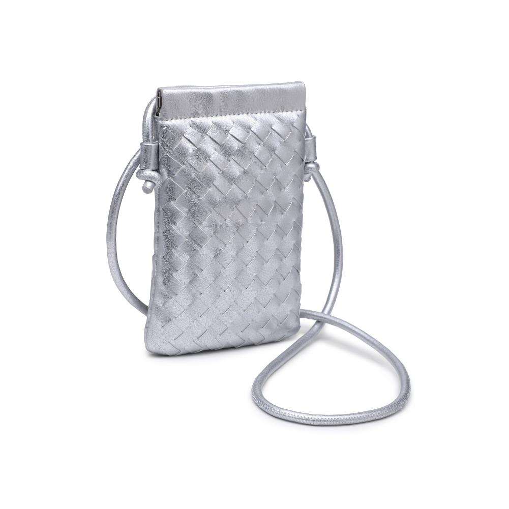 Product Image of Urban Expressions Jackie Crossbody 840611141989 View 6 | Silver