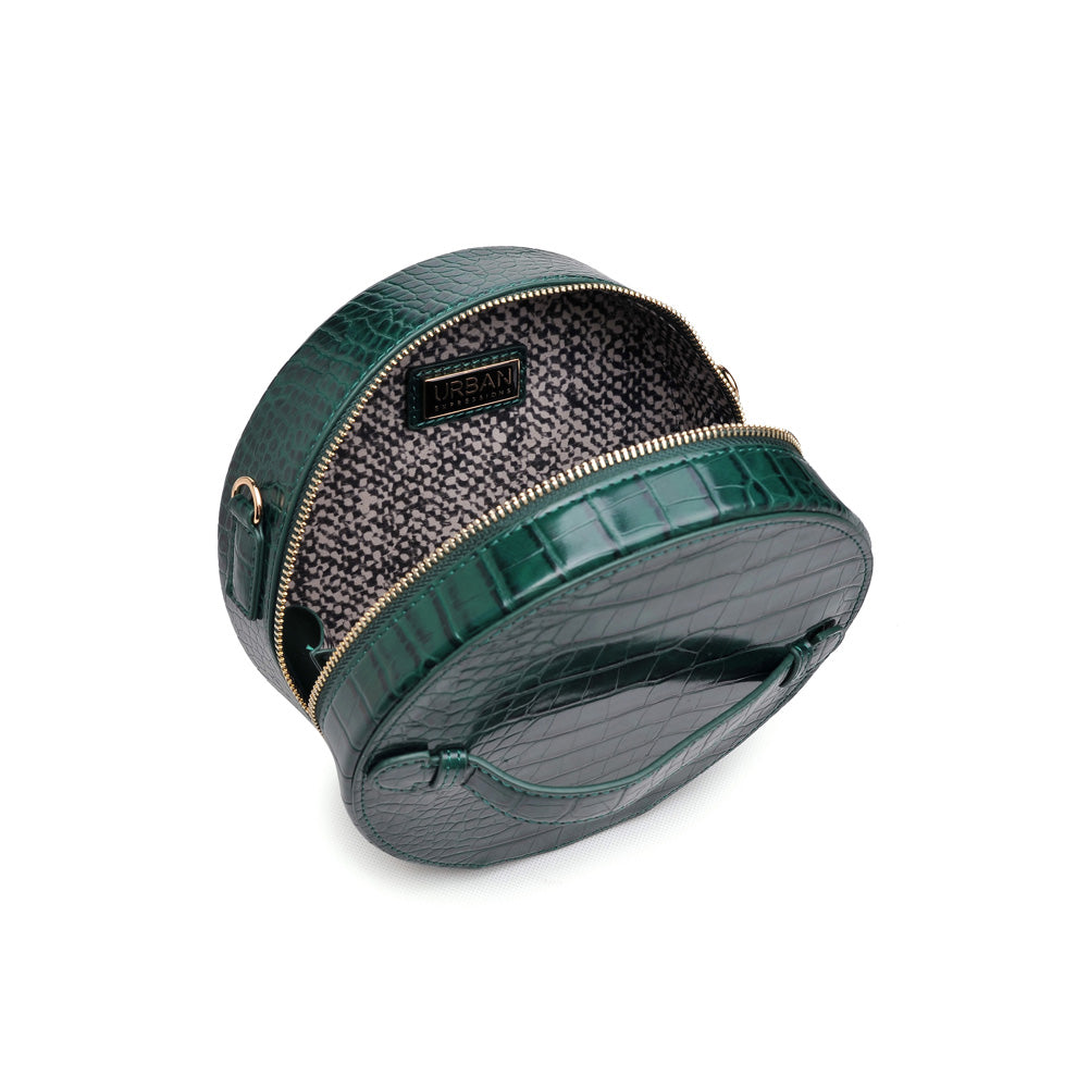Woman wearing Emerald Urban Expressions Sawyer Crossbody NA-840611152473 View 9 | Emerald