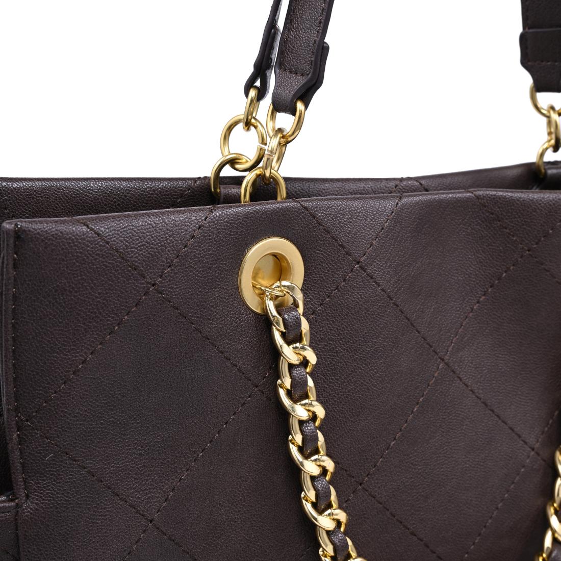 Urban Expressions Hudson Tote 840504205125 View 8 | Chocolate