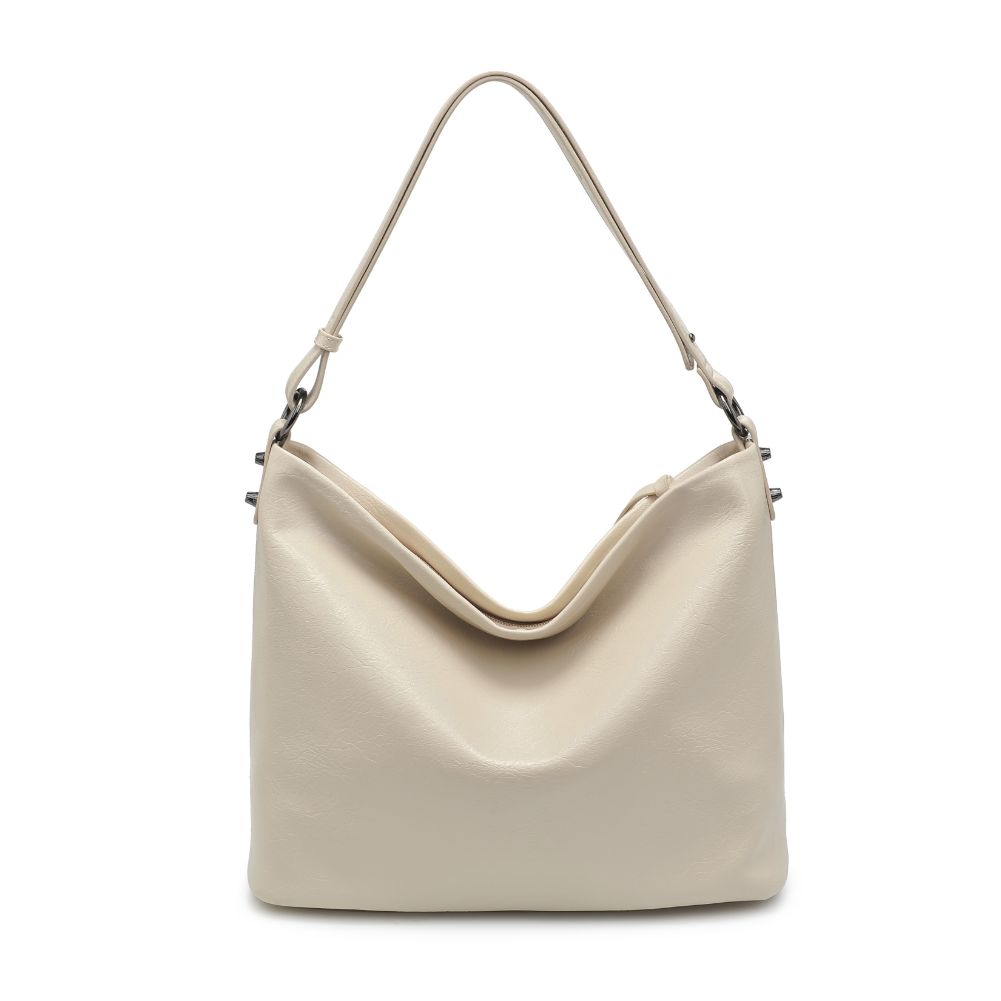 Woman wearing Ivory Urban Expressions Yolonda Hobo 840611105653 View 7 | Ivory