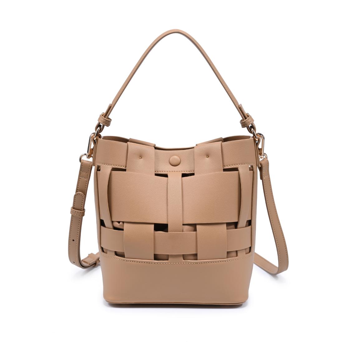 Woman wearing Natural Urban Expressions Parker Crossbody 840504205477 View 5 | Natural