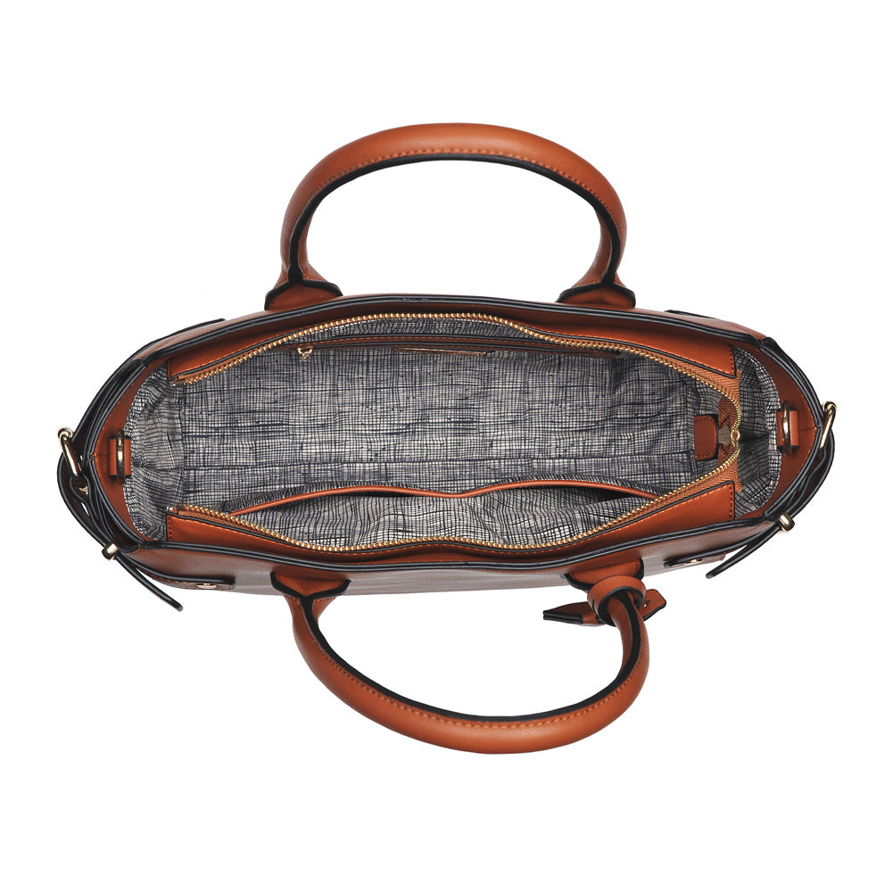 Product Image of Urban Expressions Layne Satchel NA-840611150233 View 4 | Cognac