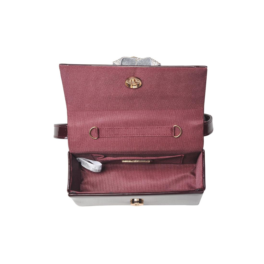 Product Image of Urban Expressions Patty Evening Bag 840611198471 View 8 | Burgundy