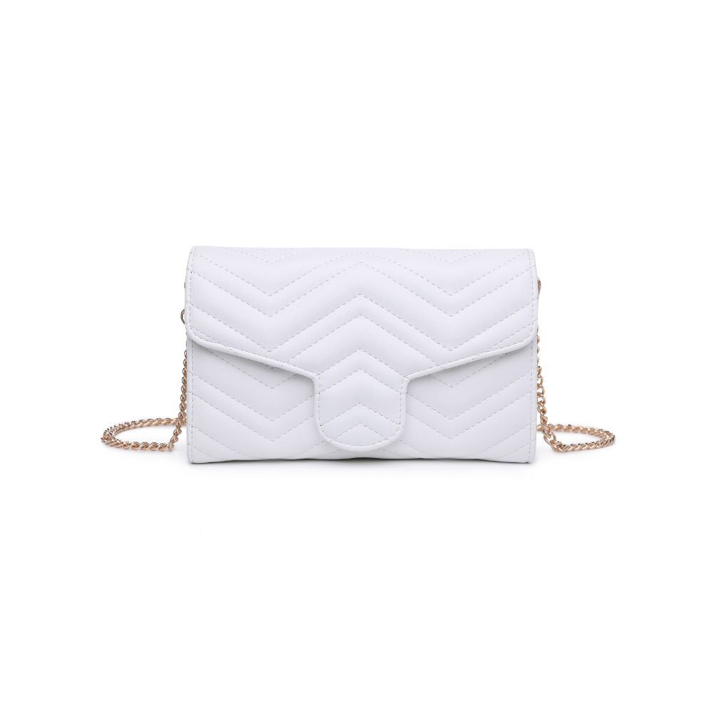 Product Image of Urban Expressions Gabriella Crossbody 840611110152 View 5 | White