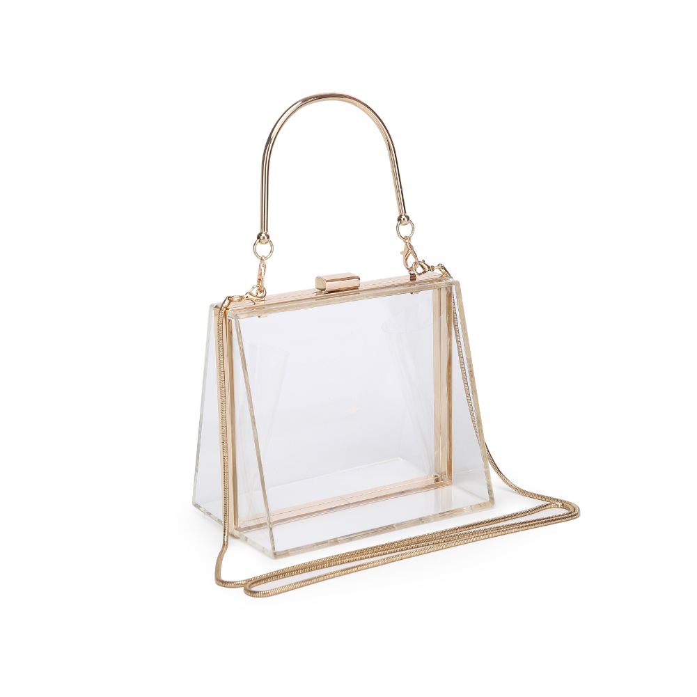 Product Image of Urban Expressions Polly Evening Bag 840611177810 View 6 | Clear