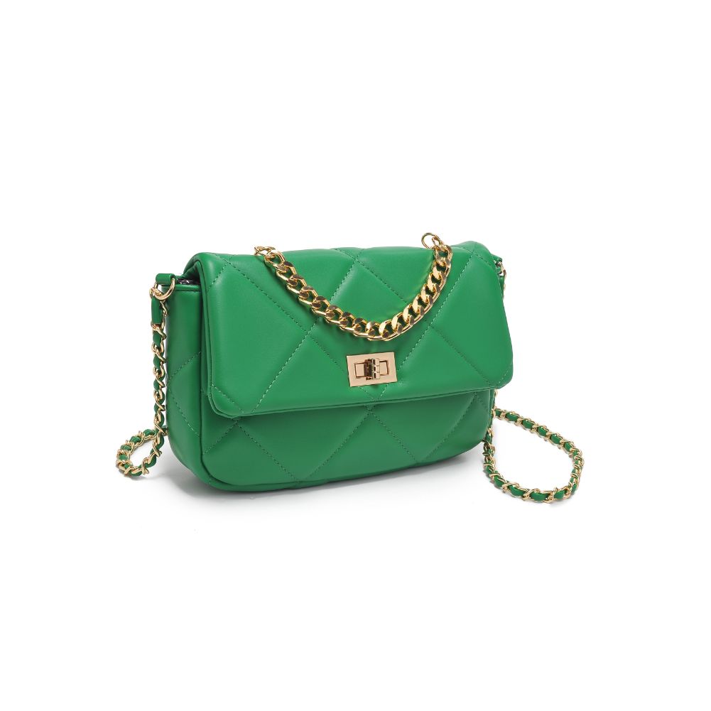Product Image of Urban Expressions Emily Crossbody 818209018296 View 6 | Kelly Green