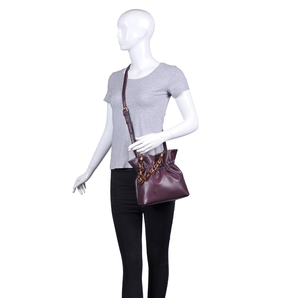 Product Image of Urban Expressions Lilina Crossbody 840611168269 View 5 | Burgundy