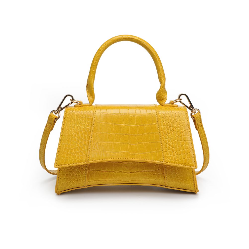Product Image of Urban Expressions Lucas Crossbody 840611181053 View 5 | Mustard