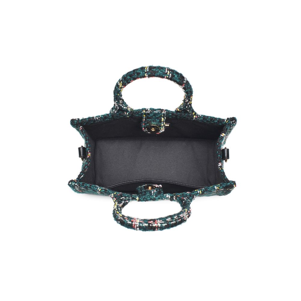 Product Image of Urban Expressions Edina - Plaid Crossbody 840611103086 View 8 | Green