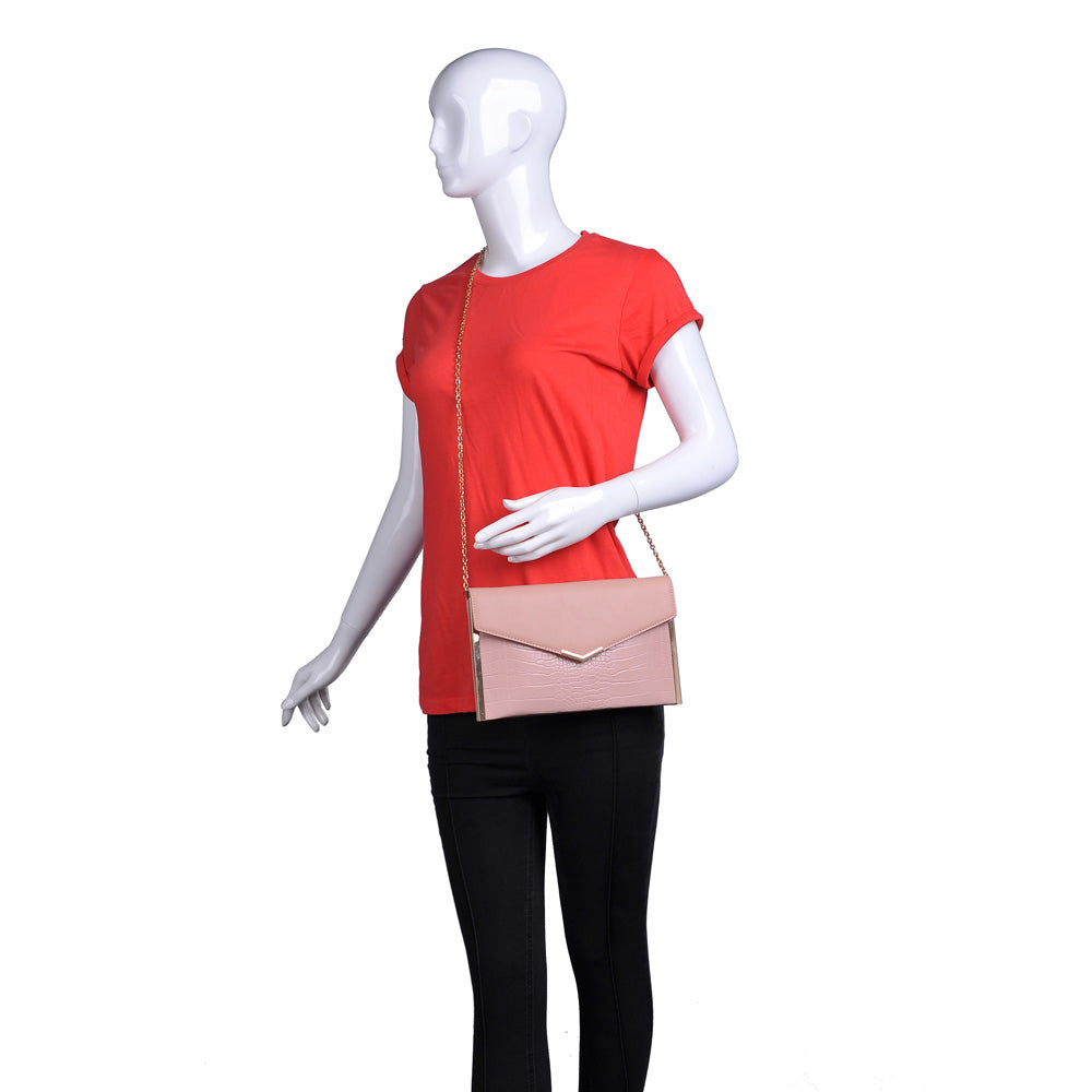 Product Image of Urban Expressions Heather Clutch NA-840611159663 View 5 | Rose