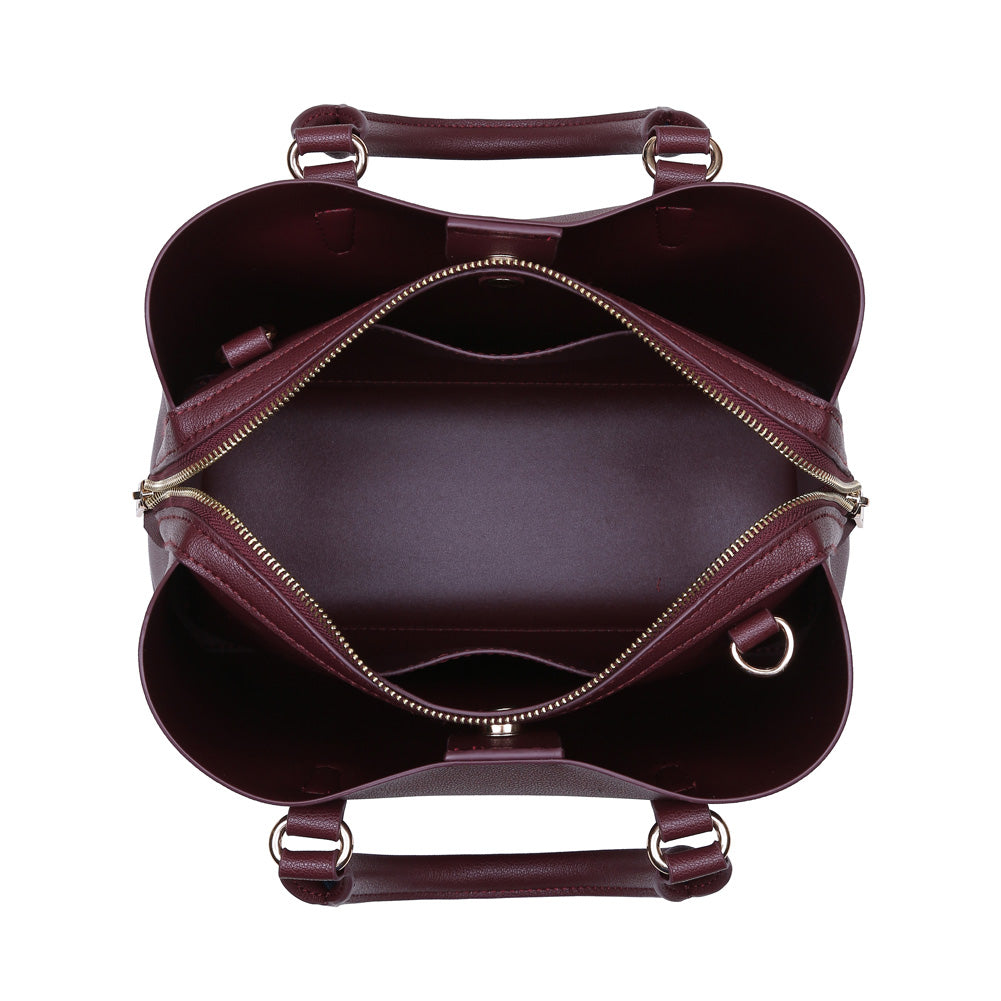 Product Image of Urban Expressions Ruth Tote NA-840611155481 View 4 | Burgundy