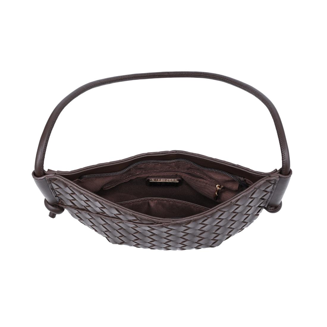 Woman wearing Chocolate Urban Expressions Oakley Shoulder Bag 840504204227 View 9 | Chocolate