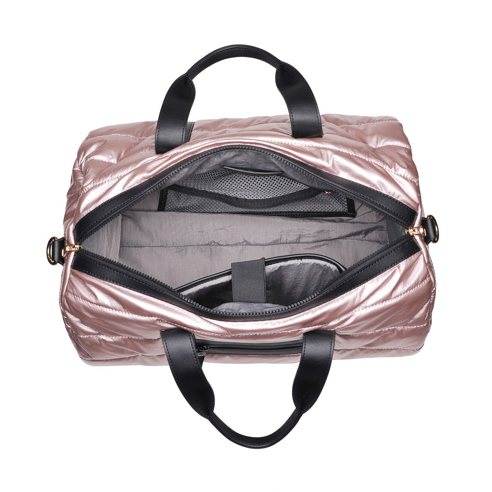 Product Image of Urban Expressions Powerplay Duffel NA-840611156471 View 4 | Rose Gold