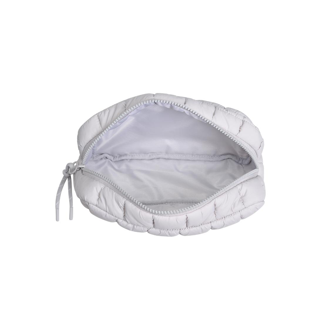 Urban Essentials Cloud Nine - Puffer Cosmetic & Travel Organizer Pouch 840611143822 View 8 | Dove Grey