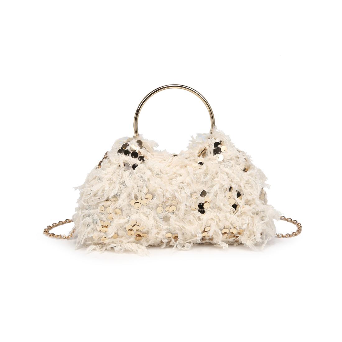 Product Image of Urban Expressions Charlotte Evening Bag 840504200953 View 5 | Champagne