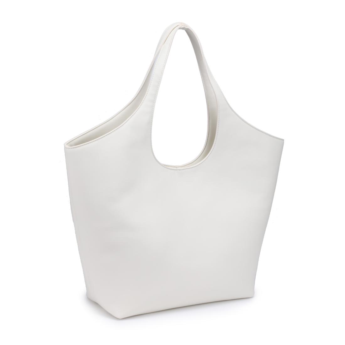 Product Image of Urban Expressions Luna Tote 840611161505 View 6 | Ivory