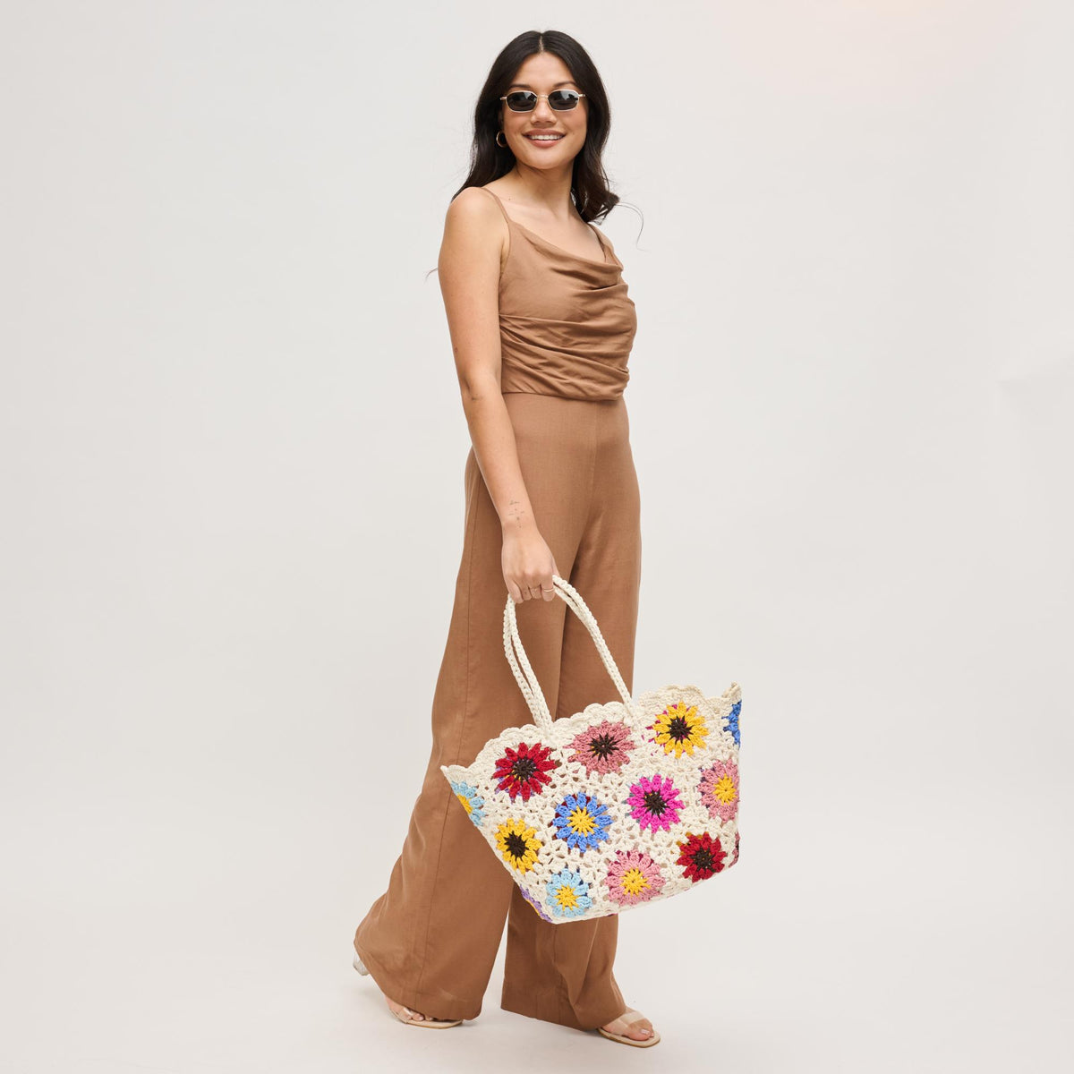 Woman wearing Multi Urban Expressions River Tote 840504204975 View 2 | Multi