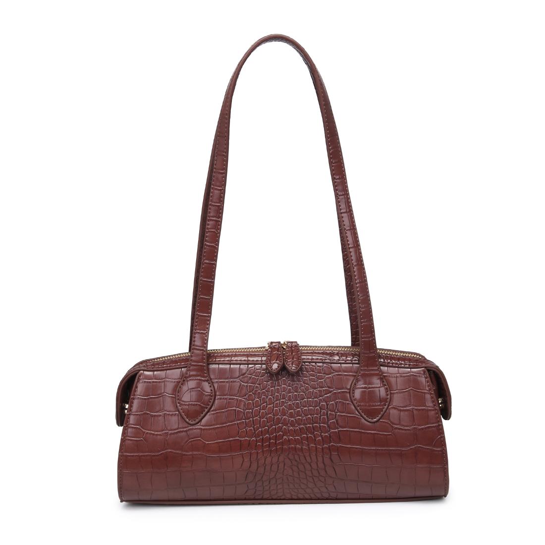 Product Image of Urban Expressions Nessa Shoulder Bag 840611199737 View 5 | Chocolate