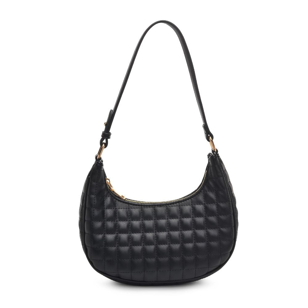 Product Image of Urban Expressions Sybil - Quilted Shoulder Bag 818209018777 View 5 | Black