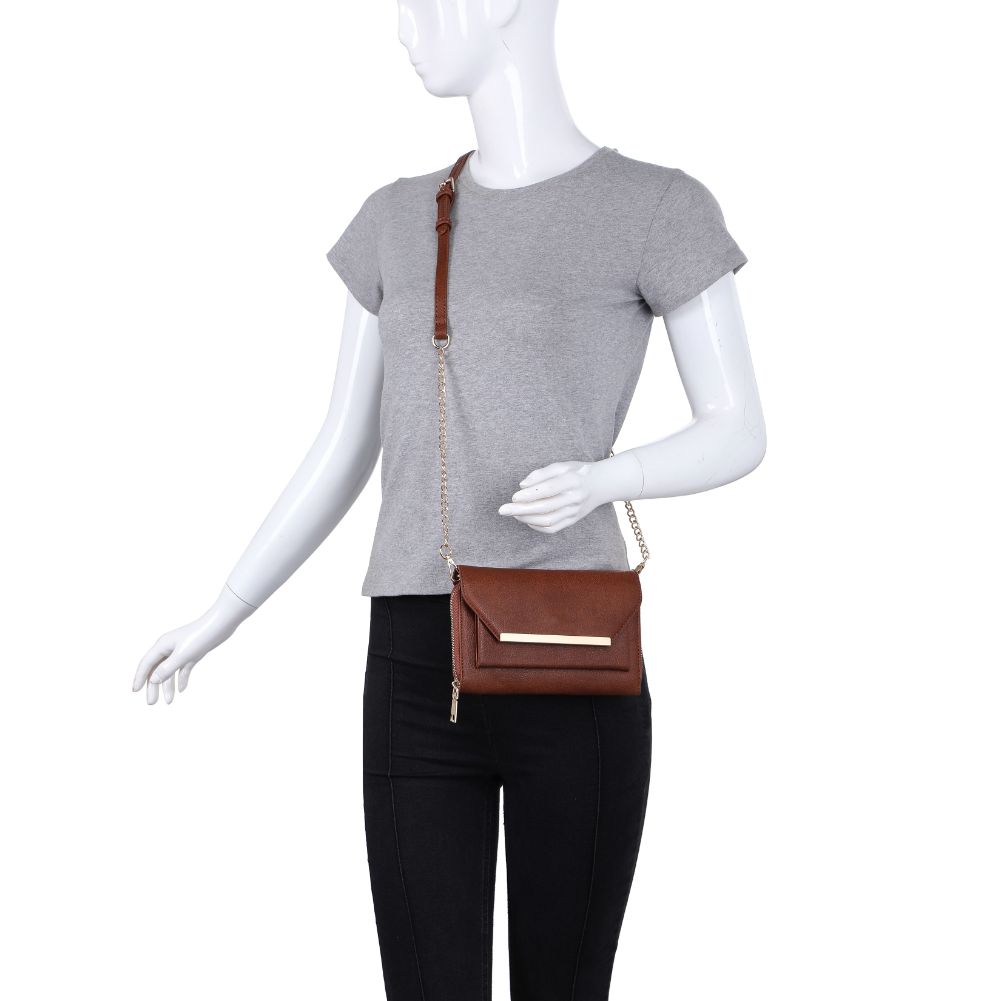 Product Image of Urban Expressions Fernanda Crossbody 818209012676 View 5 | Chocolate
