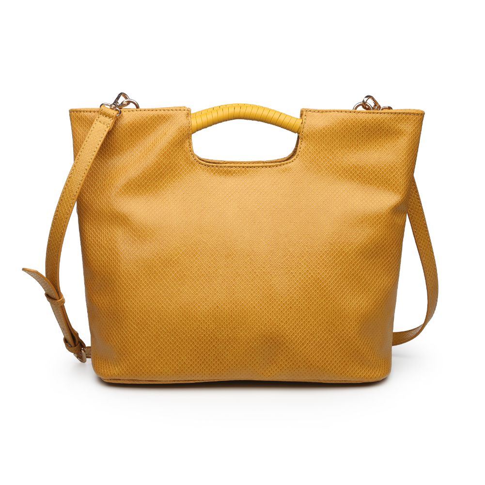 Woman wearing Mustard Urban Expressions Silas Tote 840611166821 View 7 | Mustard