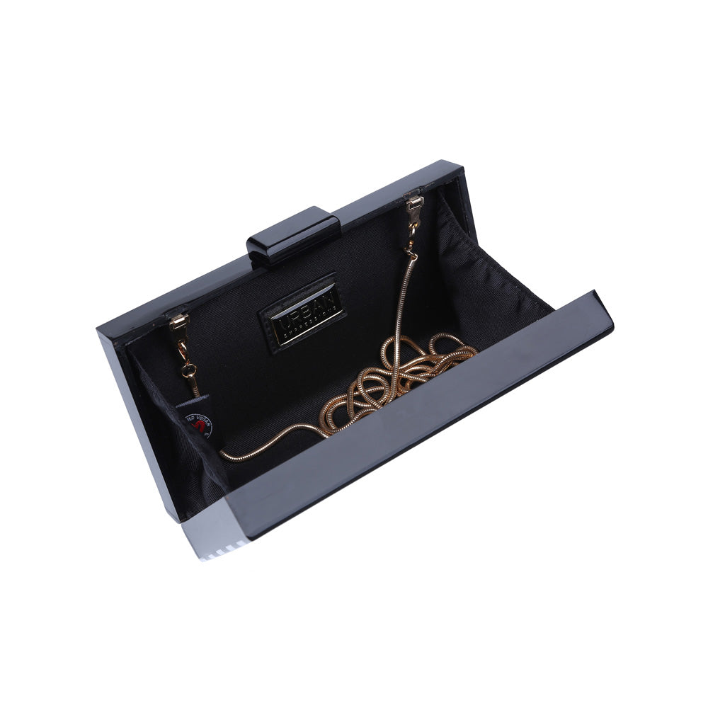 Product Image of Urban Expressions Margot Evening Bag NA-840611162328 View 4 | Black White