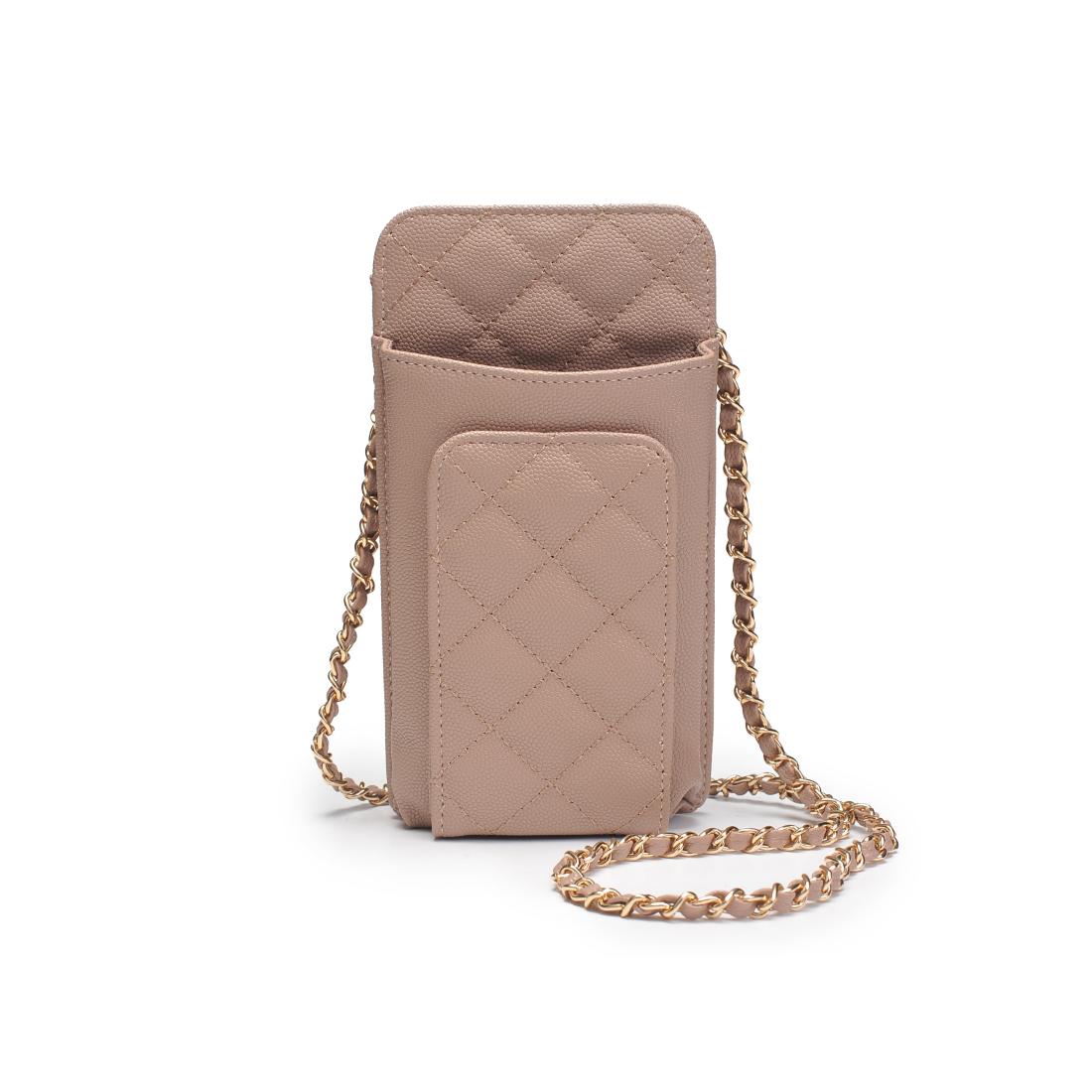 Product Image of Urban Expressions Brianna Cell Phone Crossbody 840504201363 View 5 | Natural