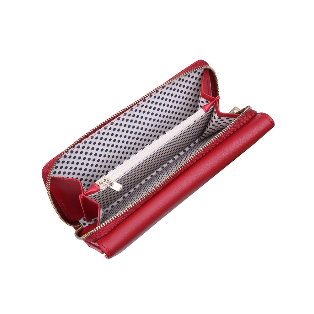 Product Image of Urban Expressions Sophia Wallet NA-840611149626 View 4 | Red