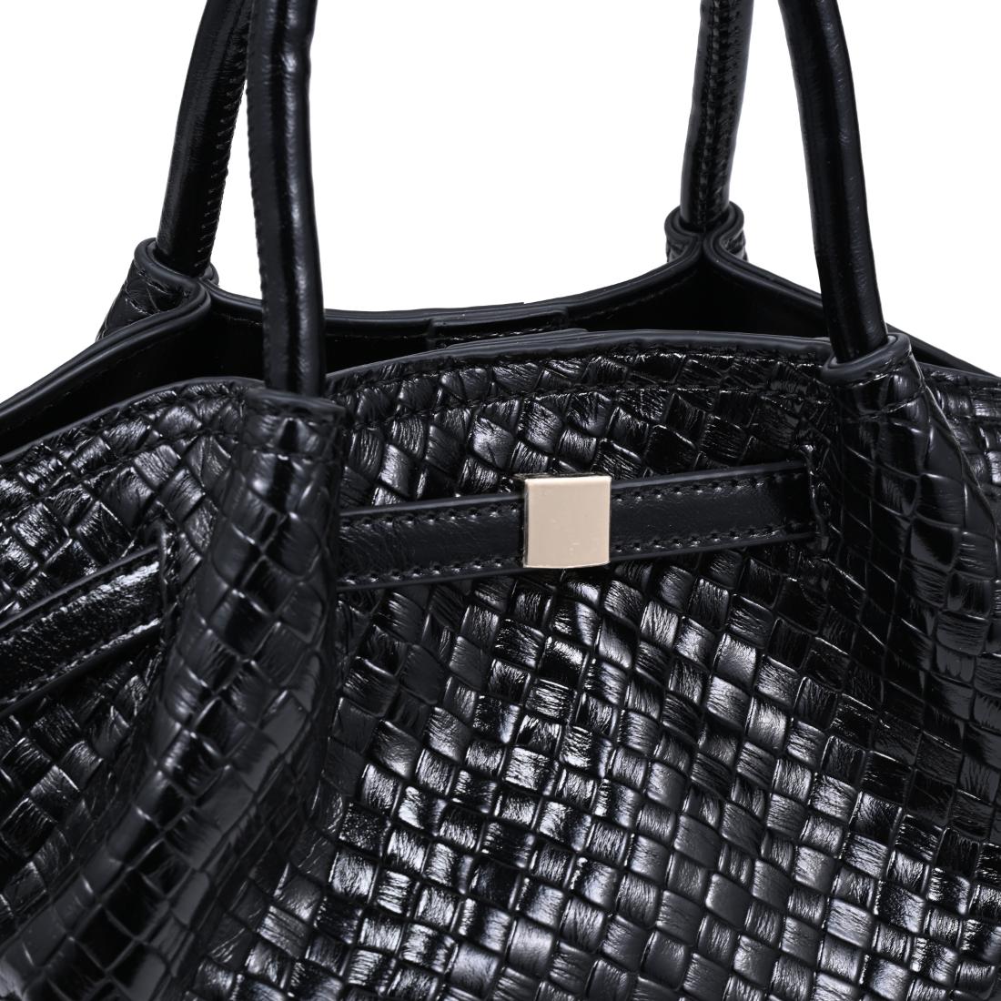 Urban Expressions Selena - Embossed Woven Crossbody 840504214080 View 8 | Black